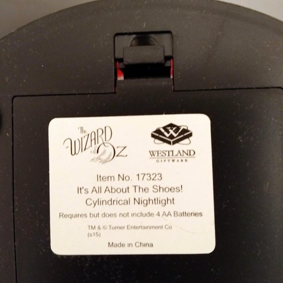 Wizard of Oz Ruby Shoes Nightlight BNIB - Picture 11 of 14